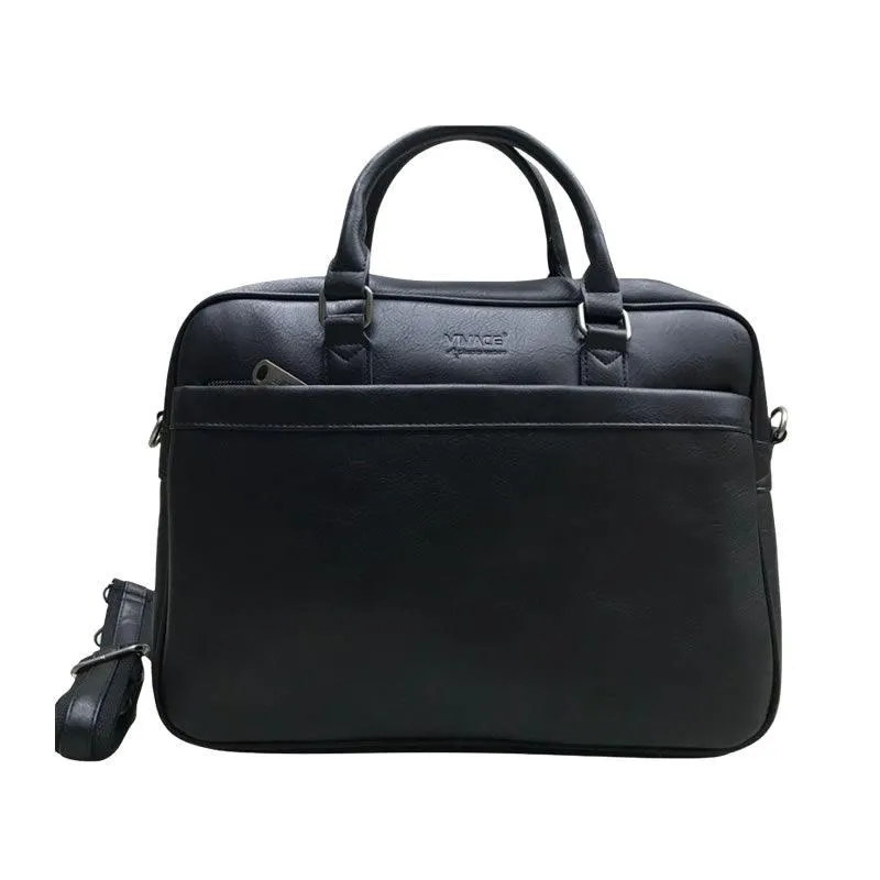 14- Inch Classic Pu Leather Laptop Bag Sl-846