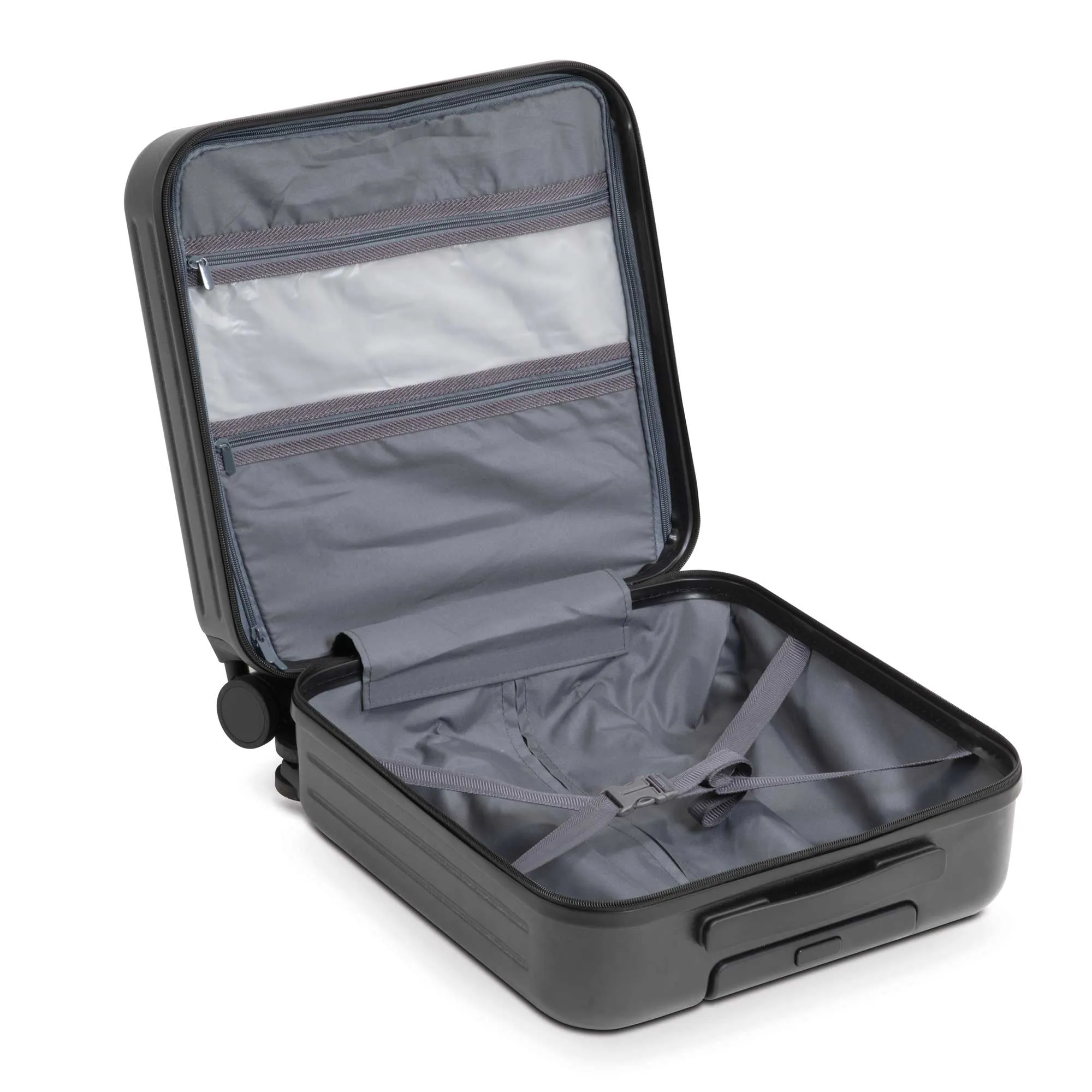 18" Cabin Size Luggage with Laptop Compartments, Dual TSA Lock, USB & 4 360° Wheels - DL156