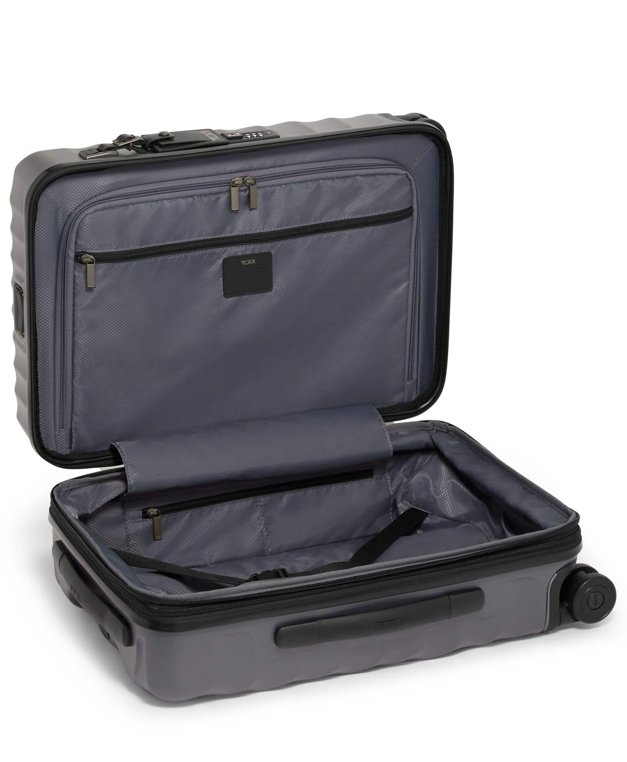 19 Degree International Expandable Carry-On 55cm - Grey Texture