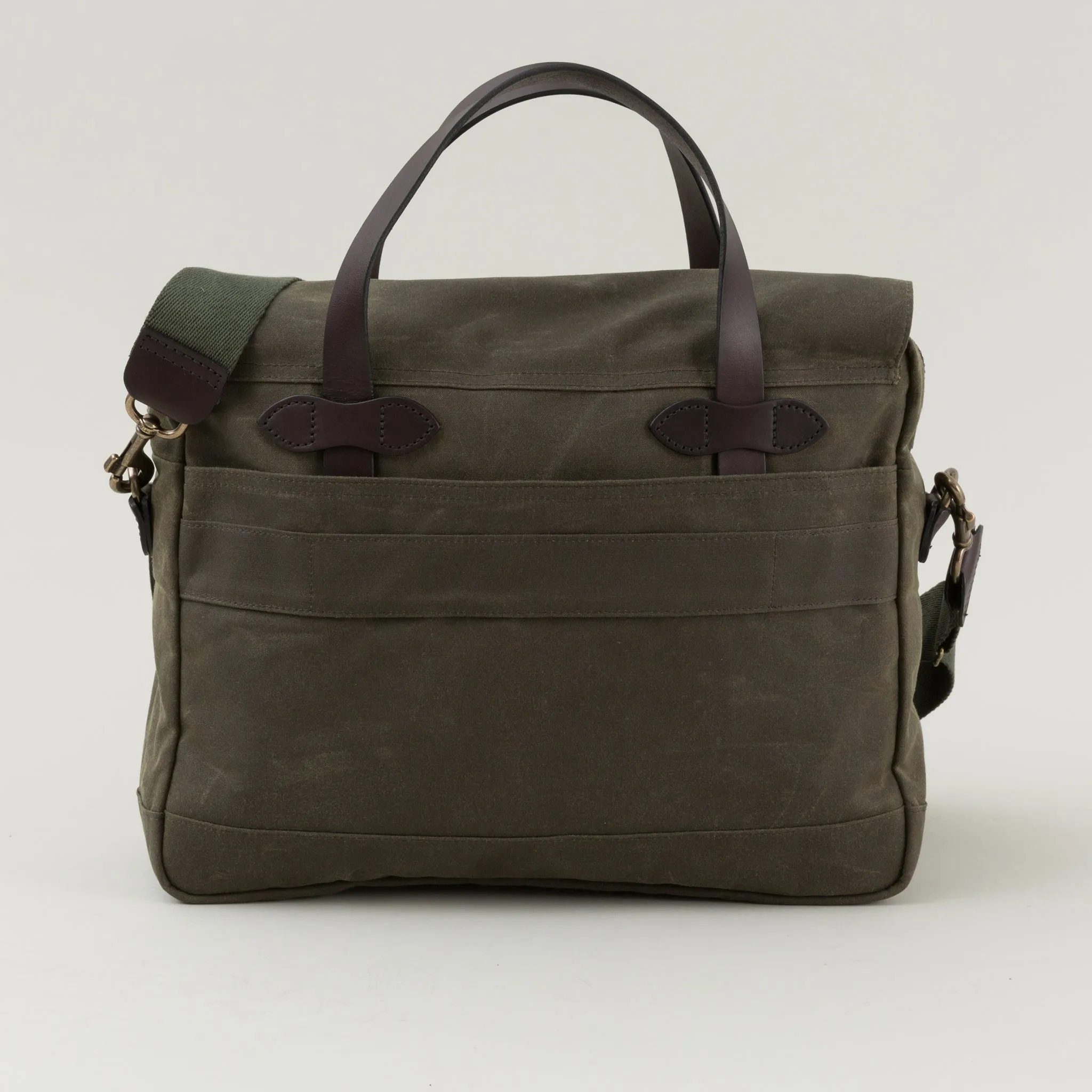 24 Hour Tin Cloth Briefcase, Otter Green