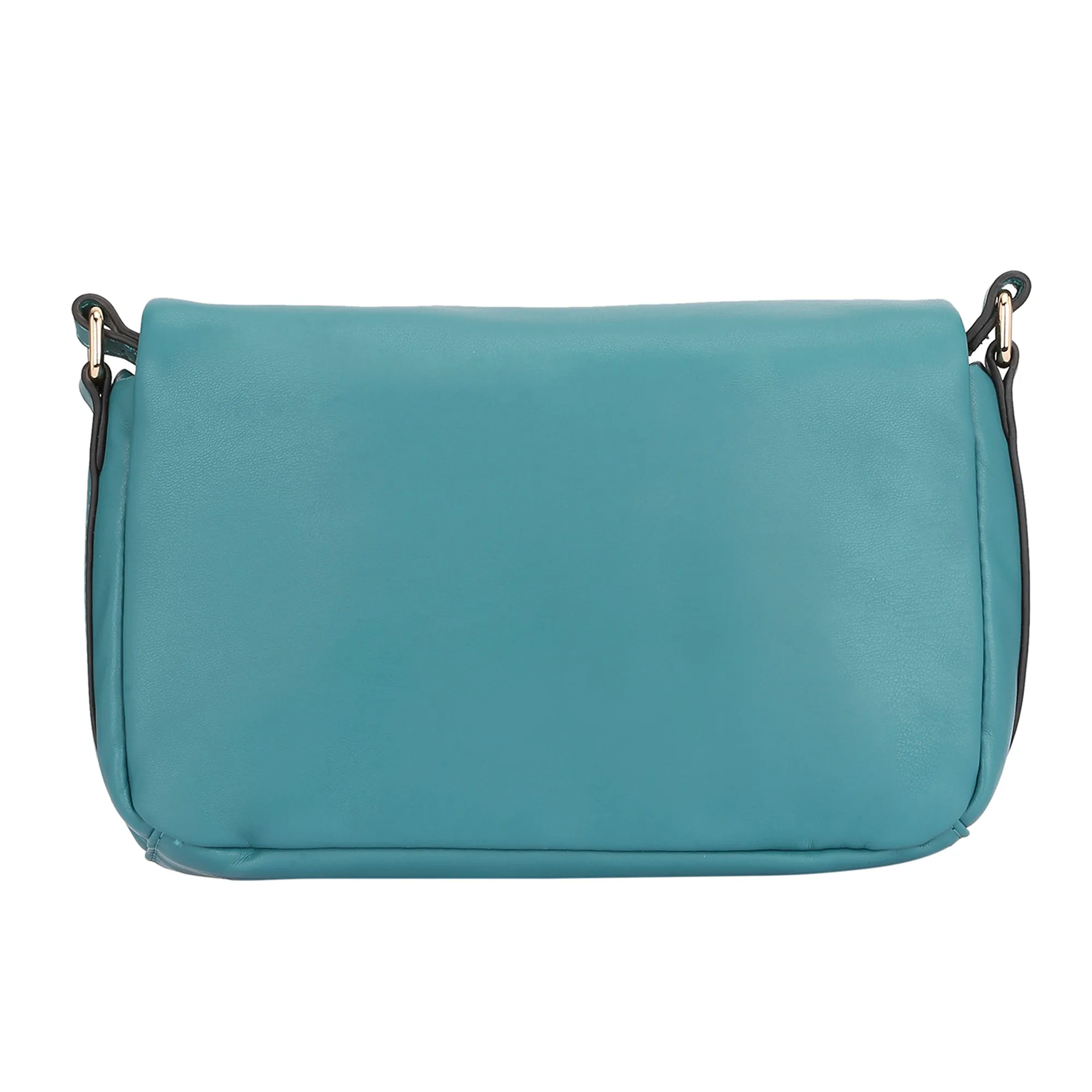 Accessorize London Women's Green Puffer Cross Body Bag