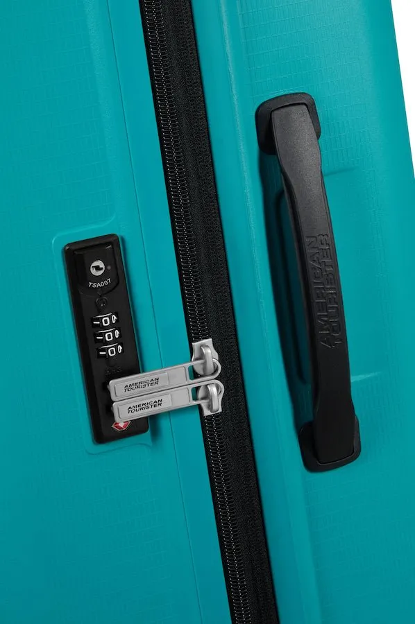 American Tourister Aerostep Expandable 67cm Medium Spinner | Turquoise Tonic