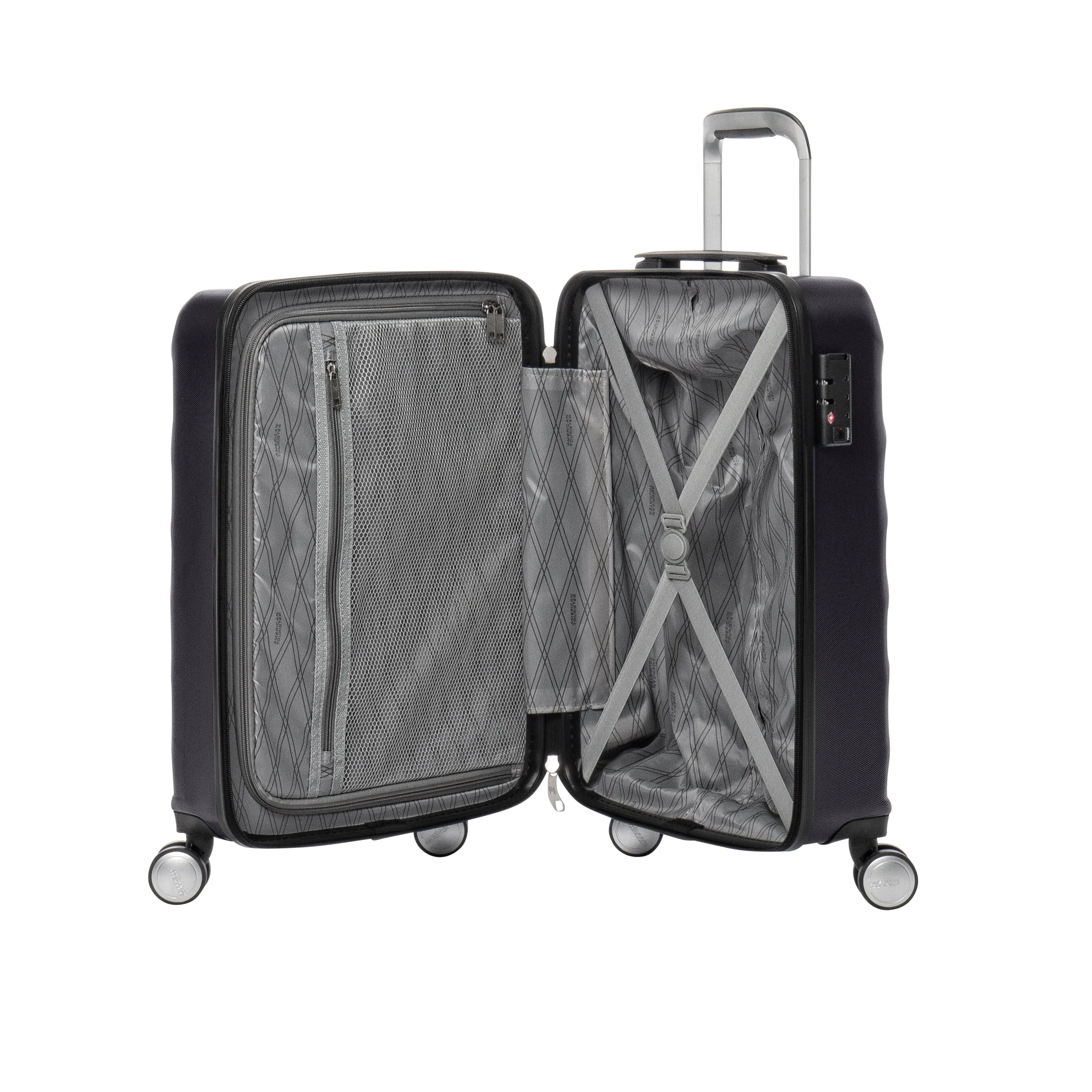 American Tourister Crave Collection 2 Piece Expandable Spinner Luggage Set - Carry-On and Large