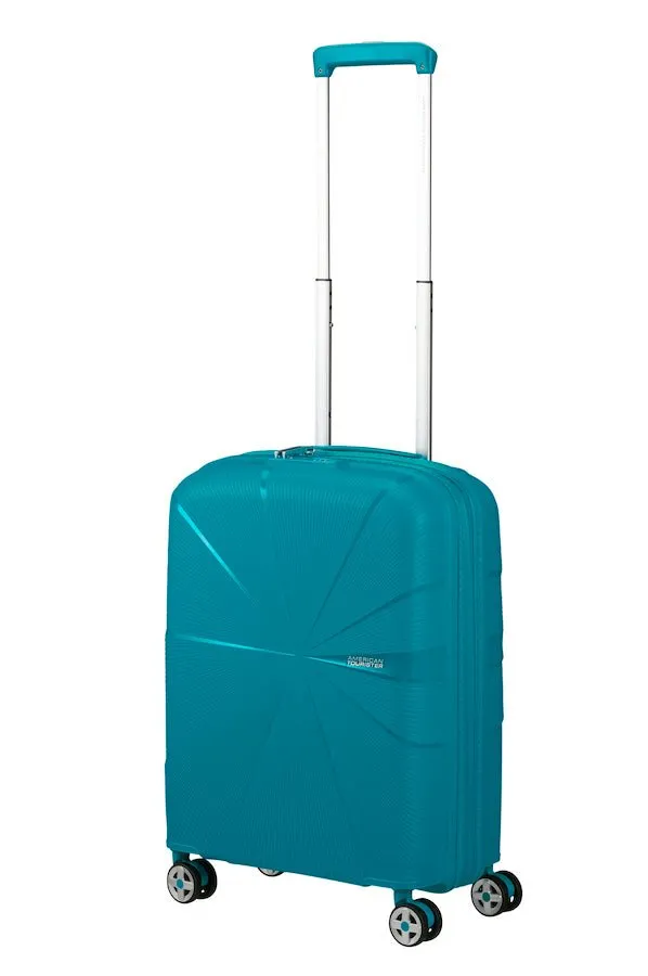 American Tourister Starvibe Expandable 55cm Cabin Spinner | Verdigris