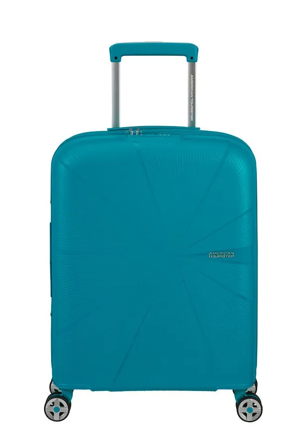 American Tourister Starvibe Expandable 55cm Cabin Spinner | Verdigris