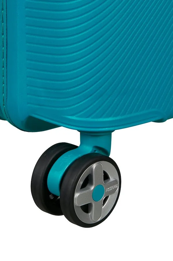 American Tourister Starvibe Expandable 55cm Cabin Spinner | Verdigris