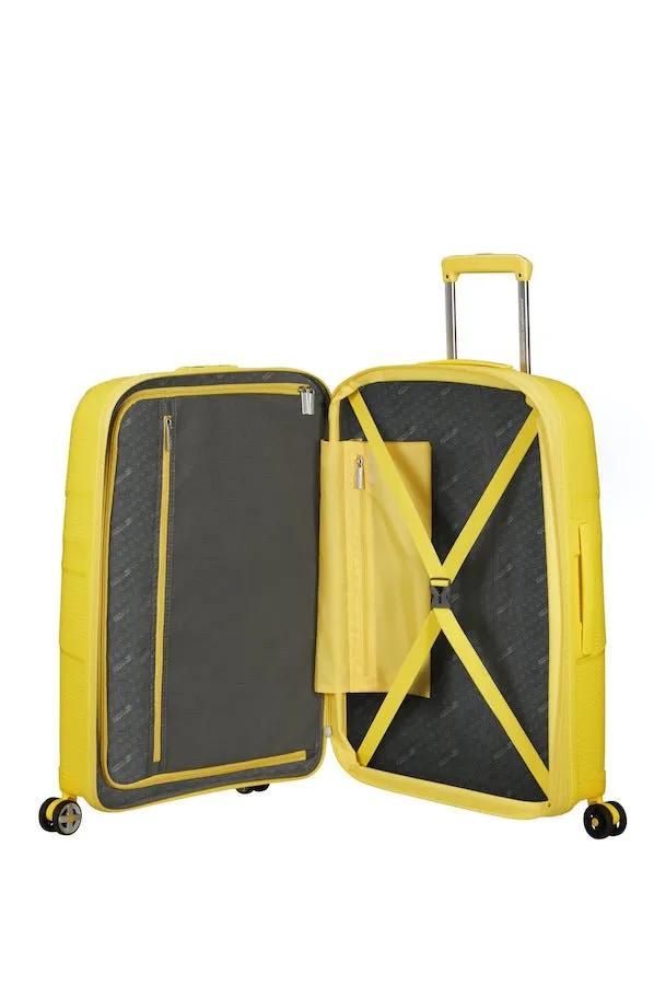 American Tourister Starvibe Expandable 67cm Medium Spinner | Electric Lemon