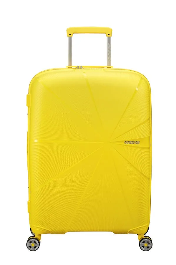 American Tourister Starvibe Expandable 67cm Medium Spinner | Electric Lemon