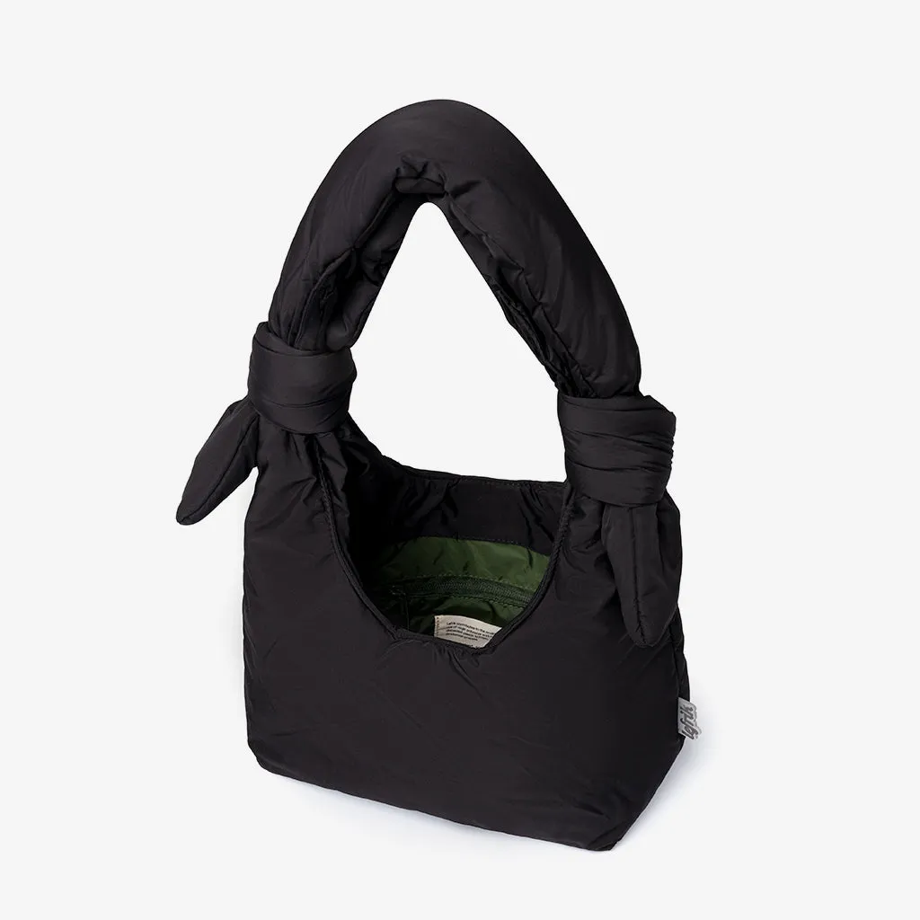 Biwa Puffy Mini Bag Black