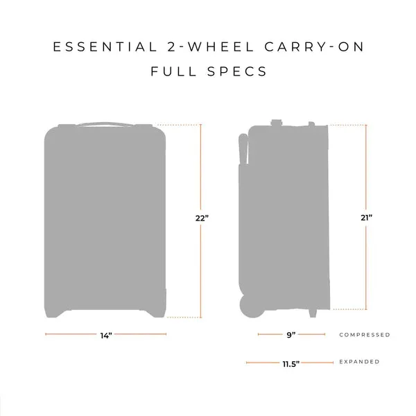 Briggs & Riley Baseline 22" Essential 2 – Wheel Carry-on