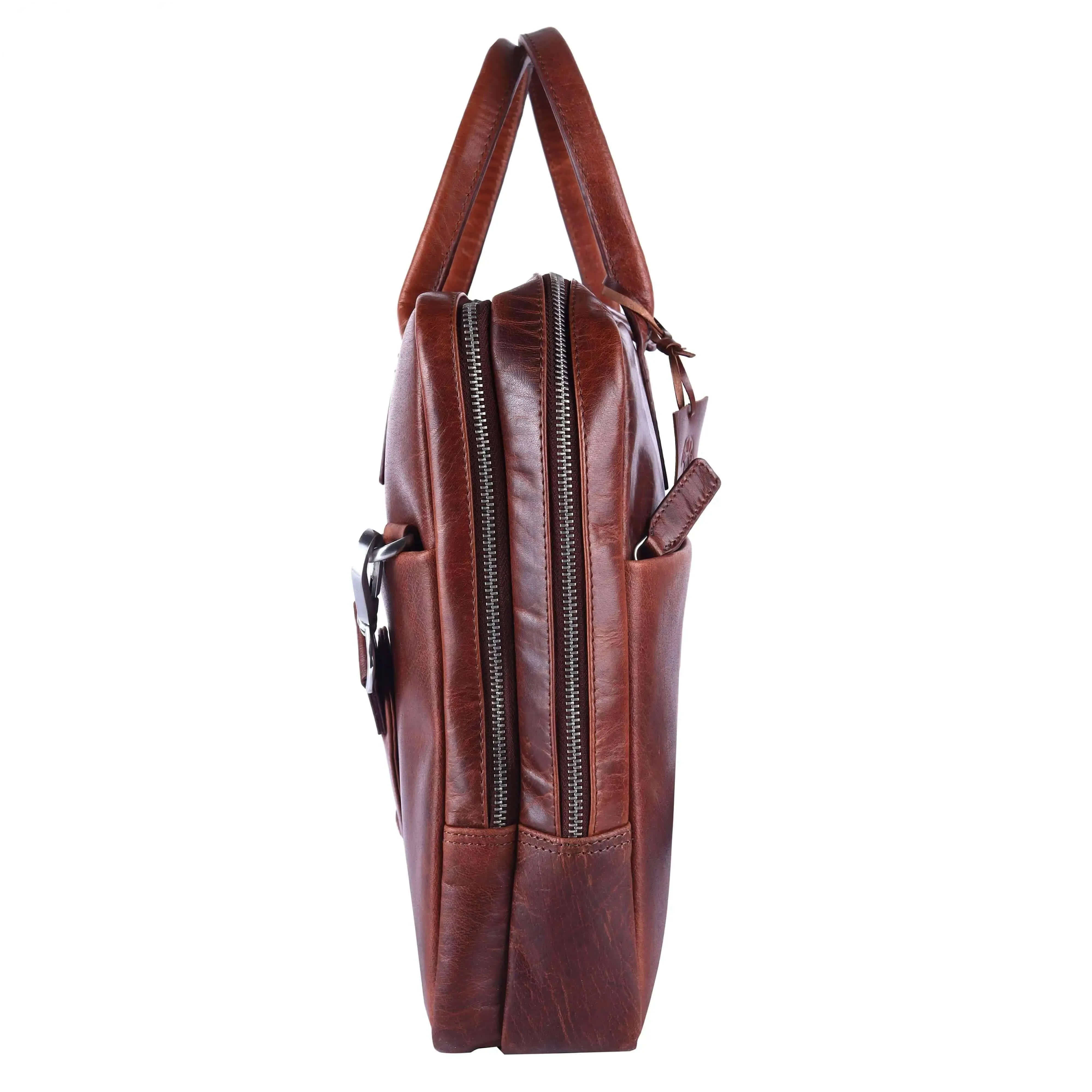 Brown Leather Laptop Bag