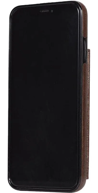 Brown Vegan Leather | Wallet Case