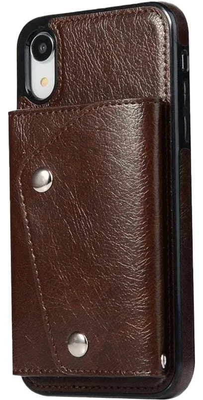 Brown Vegan Leather | Wallet Case