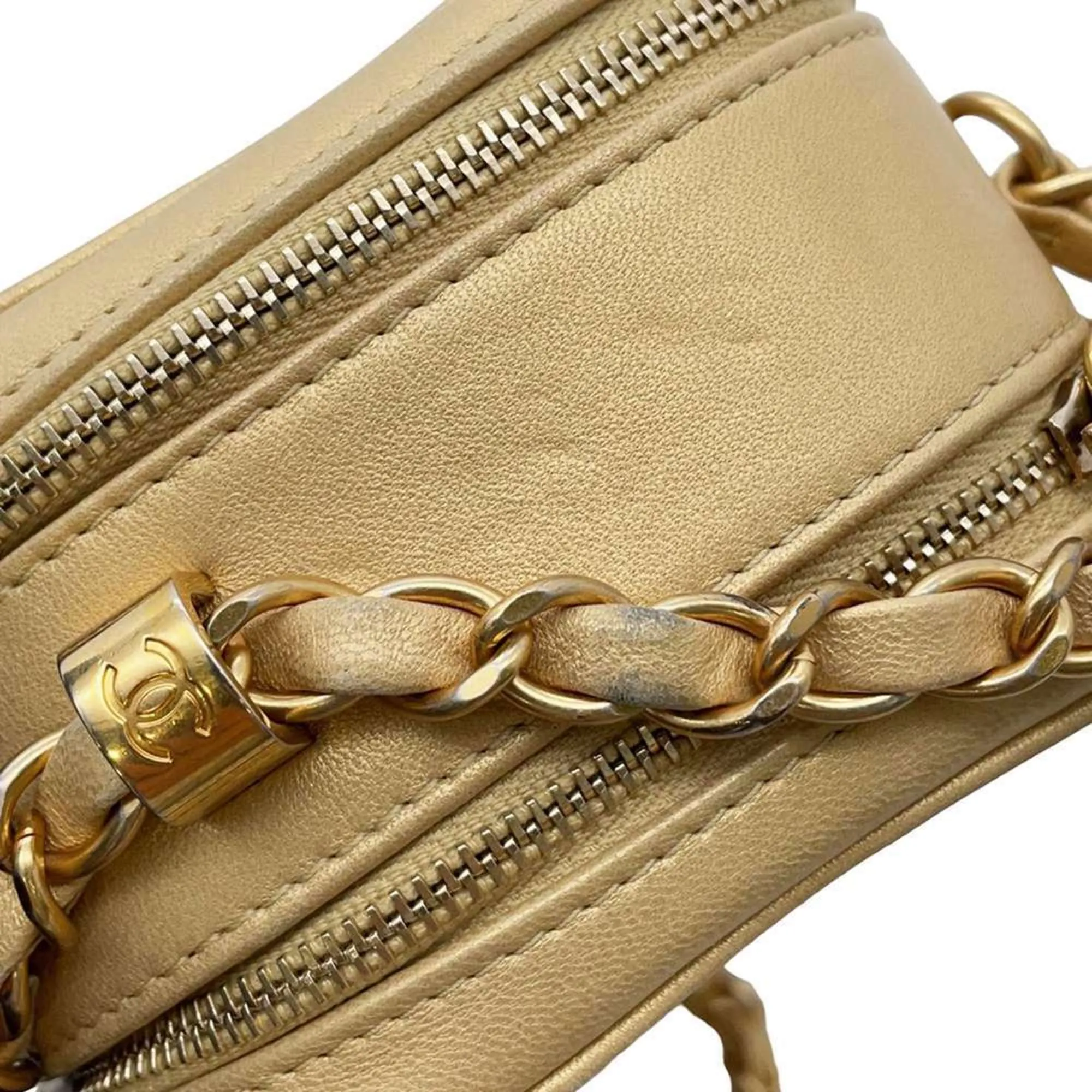 Chanel Chain Shoulder Bag Coco Boy Matelasse Camera A92656 CHANEL