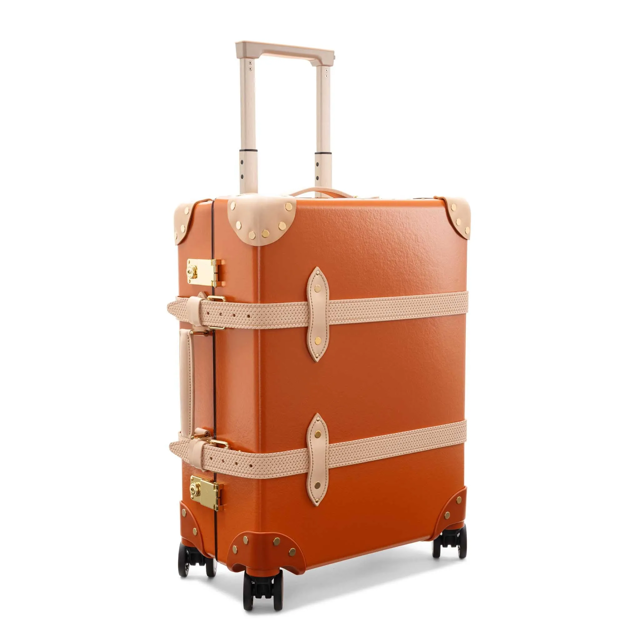 Cotswolds · Carry-On - 4 Wheels | Orange/Natural/Brass