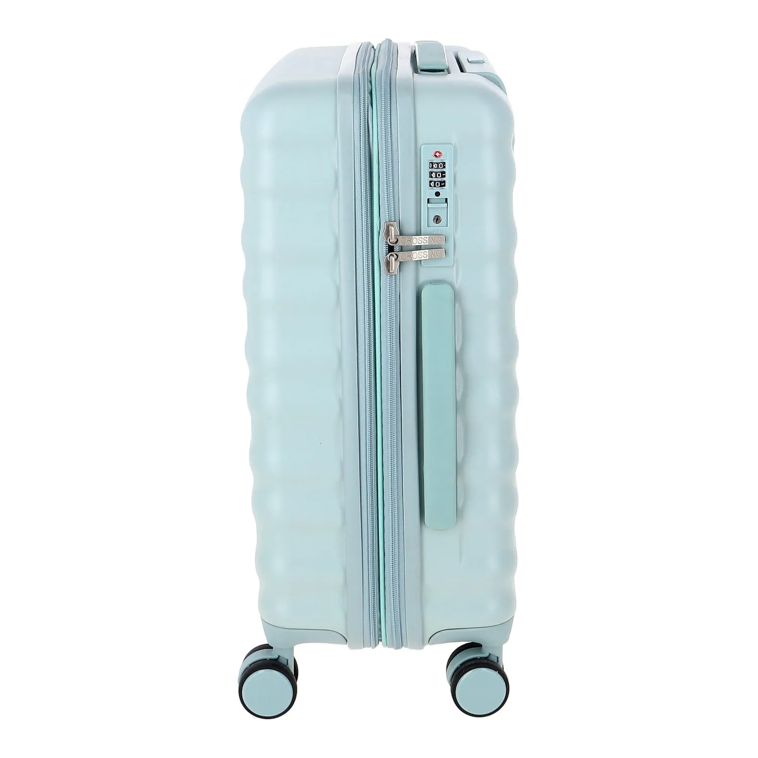 Crossing Tripp Polycarbonate Expandable 20" Carry On Luggage Spinner