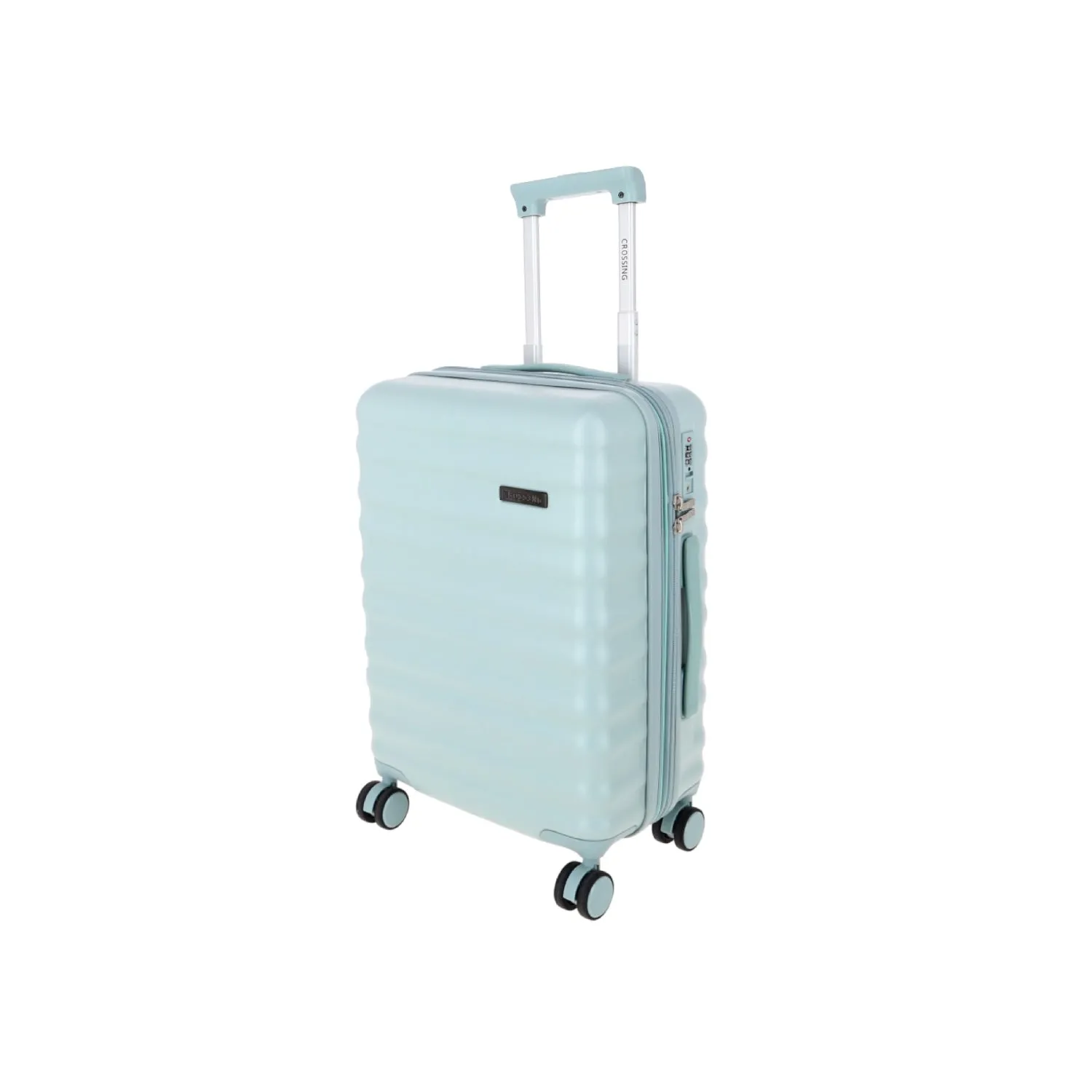 Crossing Tripp Polycarbonate Expandable 20" Carry On Luggage Spinner