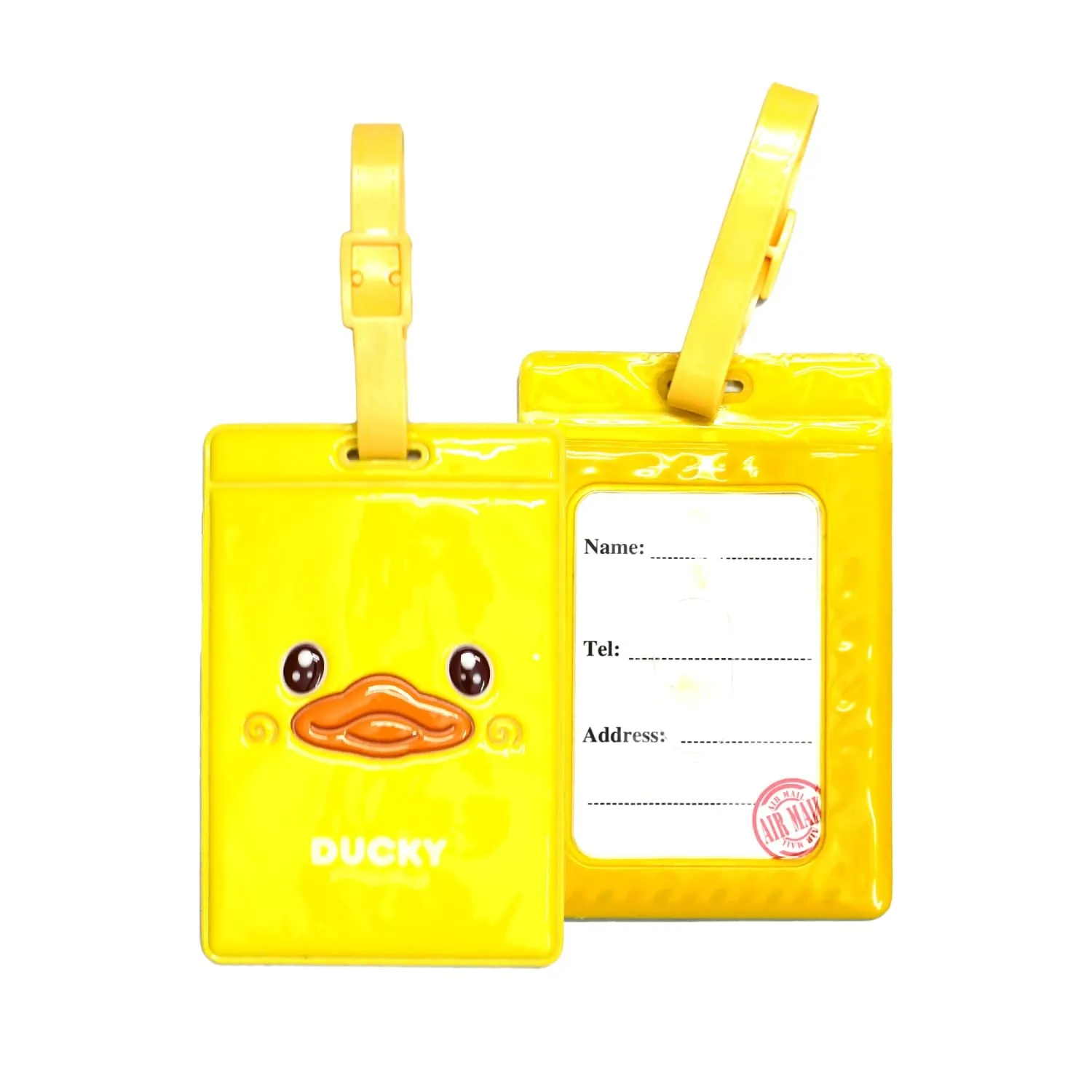 Ducky Pvc Luggage Tag