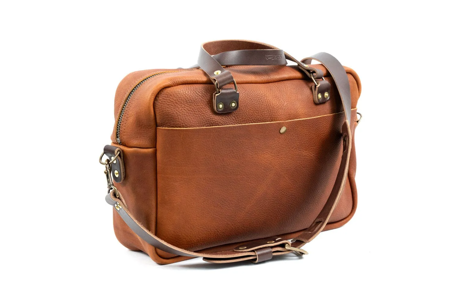 HARRIS LEATHER BRIEFCASE