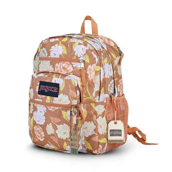 JANSPORT ORANGE FLORAL BACKPACK  FOR GIRLS