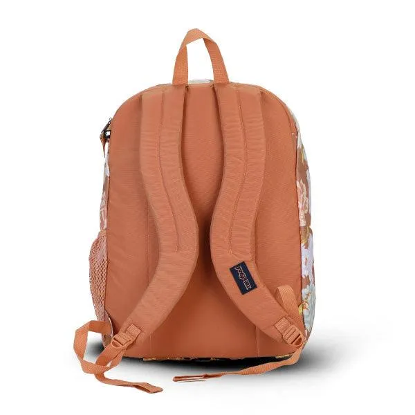 JANSPORT ORANGE FLORAL BACKPACK  FOR GIRLS