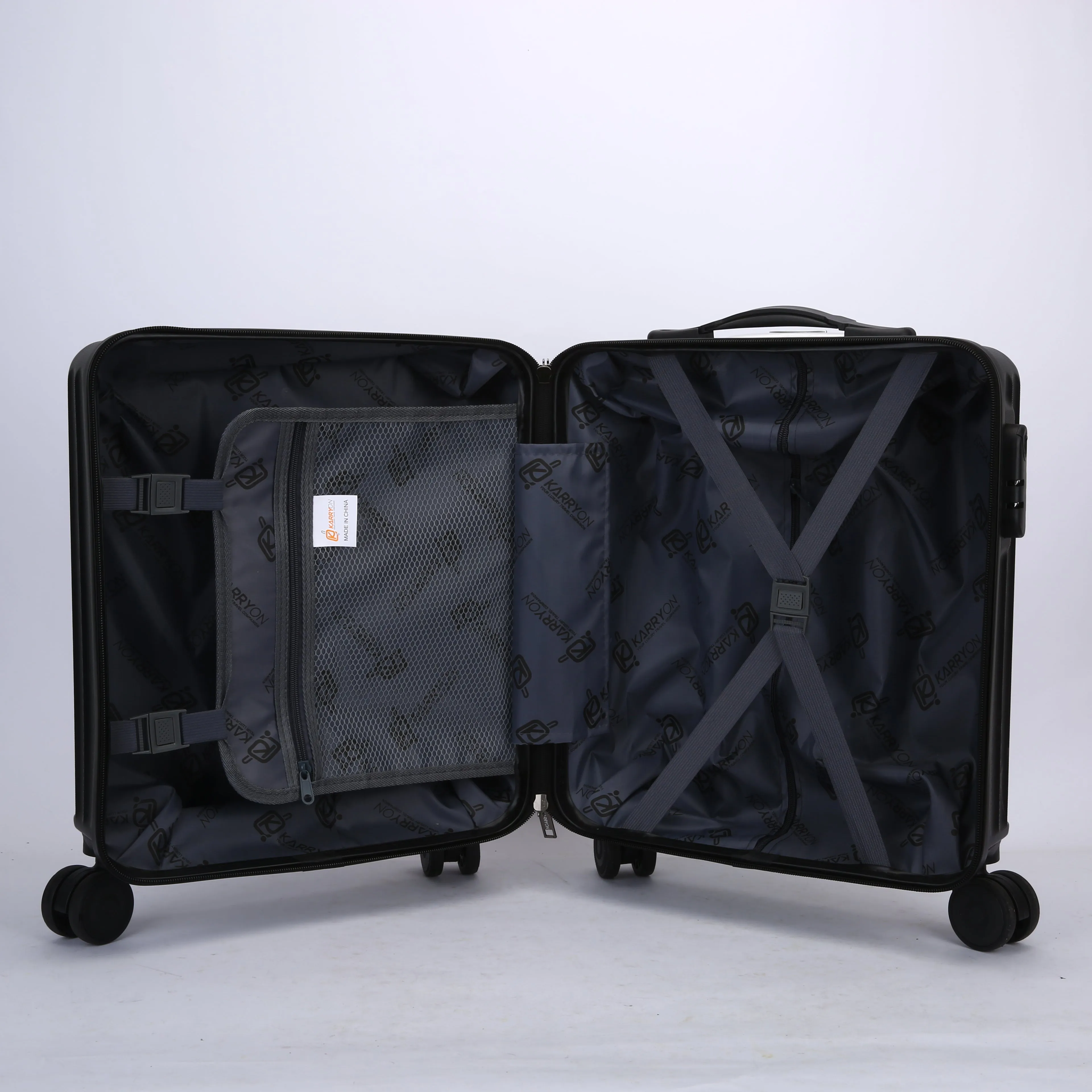 Karry-On Compact Under-Seat Hardshell Cabin Luggage 18"