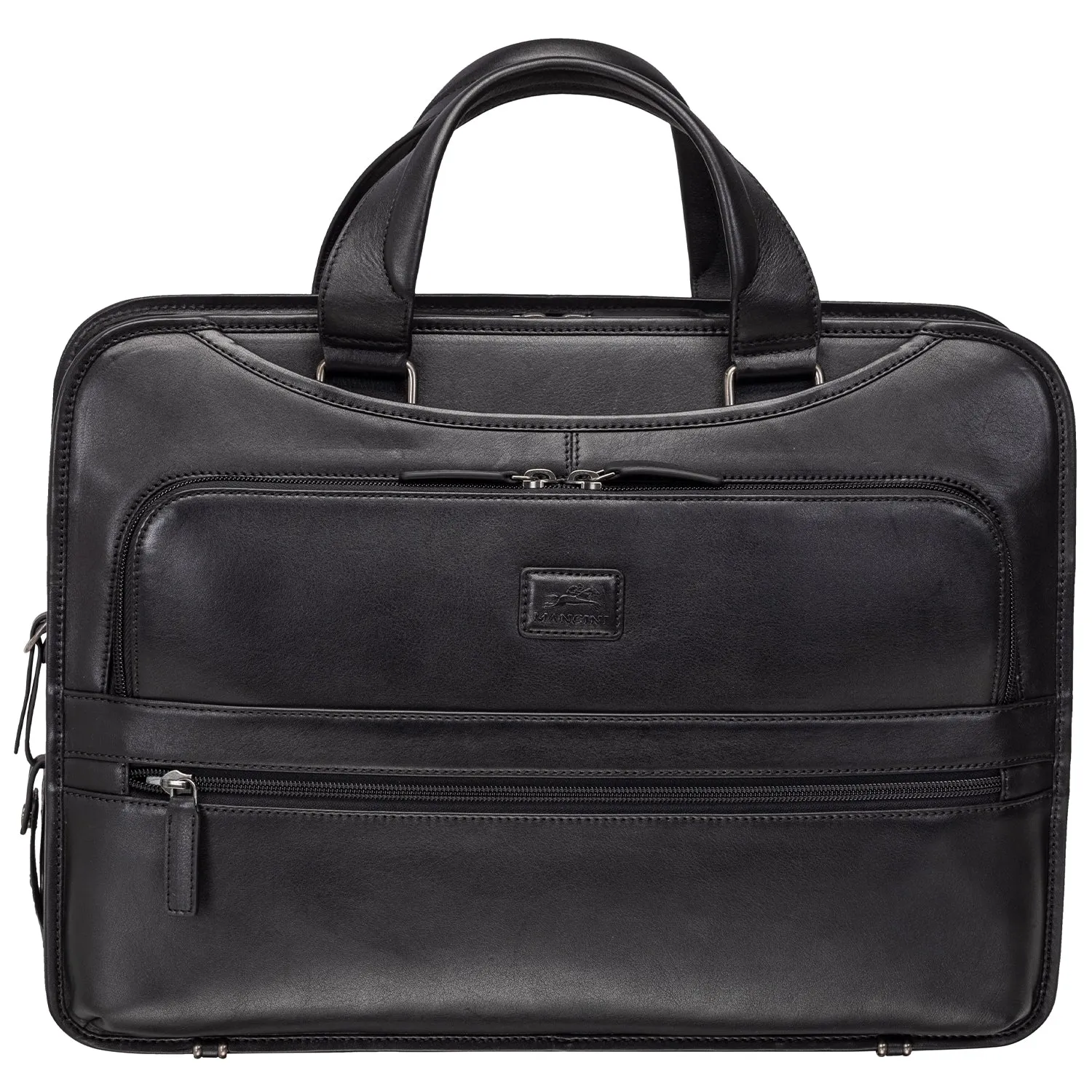 Mancini MILAN Triple Compartment Briefcase for 15.6” Laptop / Tablet