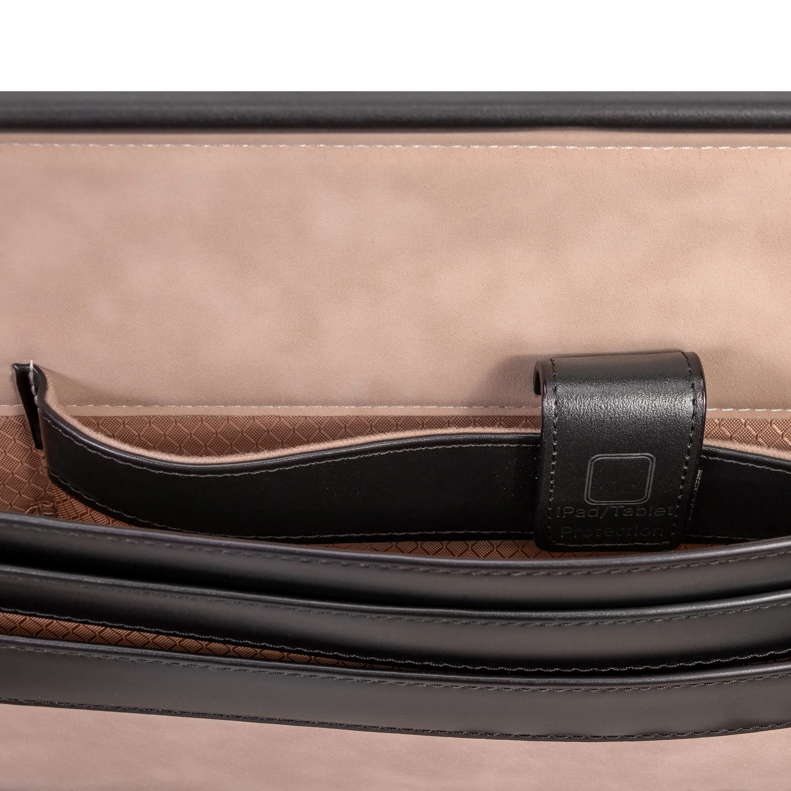 McKlein USA Daley Leather Attache Briefcase Assorted Colors