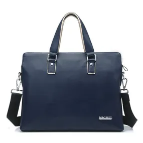 Men's Fashion Business Briefcase Bag - Black,Blue