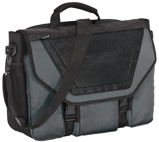 Messenger Bag Briefcase with 17" Laptop Sleeve