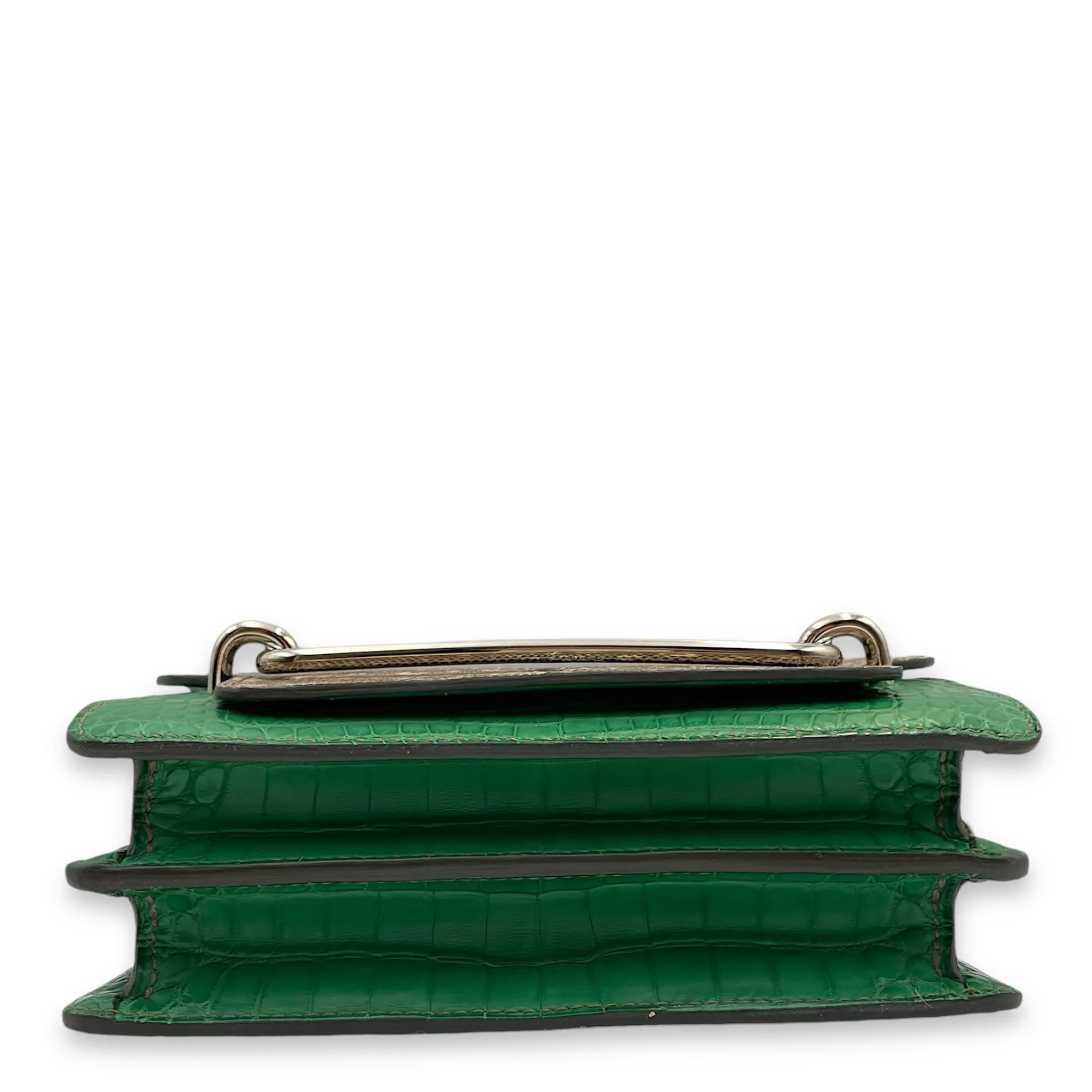 Roulis Touch Mini Ombre/Cactus in Lizard/Matte Alligator, Palladium hardware