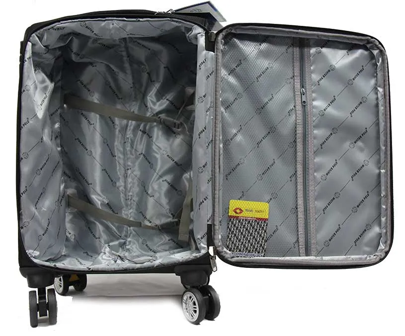 Superior Softside Expandable Luggage with Double Casters and TSA Lock