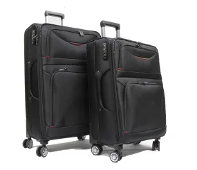 Superior Softside Expandable Luggage with Double Casters and TSA Lock