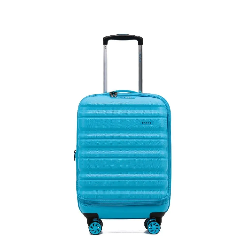 Tosca Sub Zero 2.0 Carry On 55cm Hardsided Luggage - Aqua