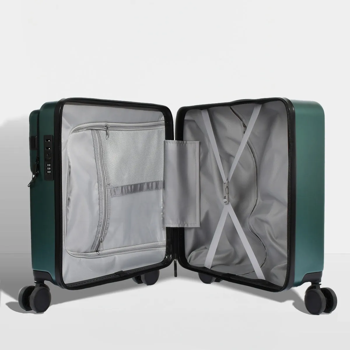 Travel Multi-Gear Luggage with Front Open Design 18"