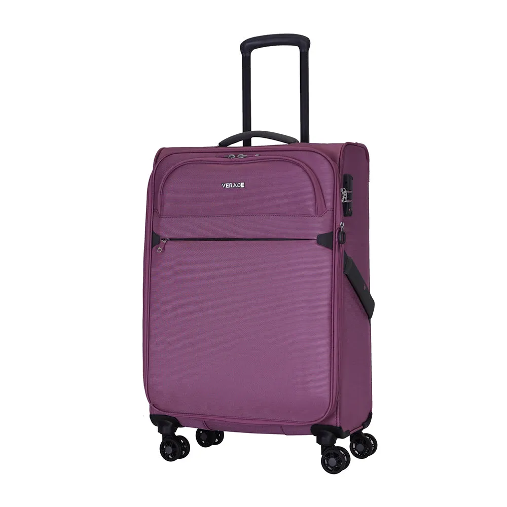 Verage Flight III Softside Spinner Luggage Medium 24"