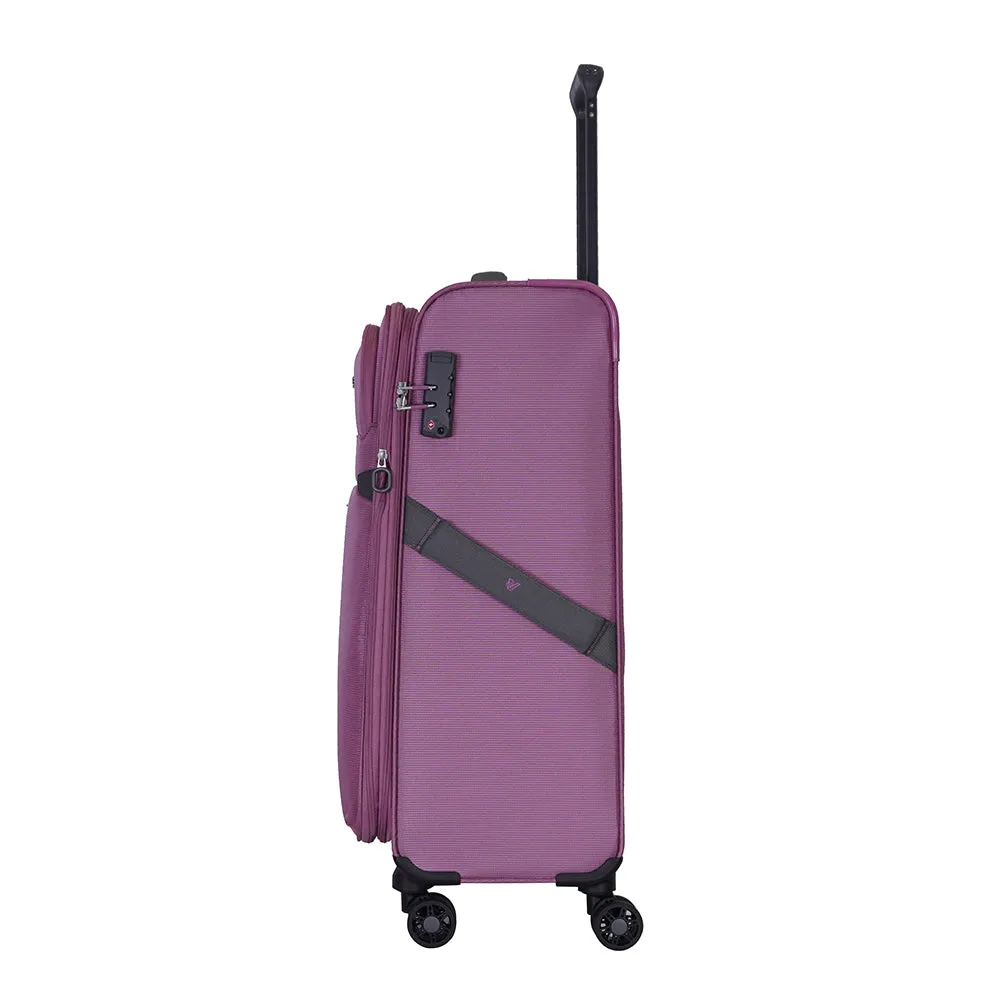 Verage Flight III Softside Spinner Luggage Medium 24"