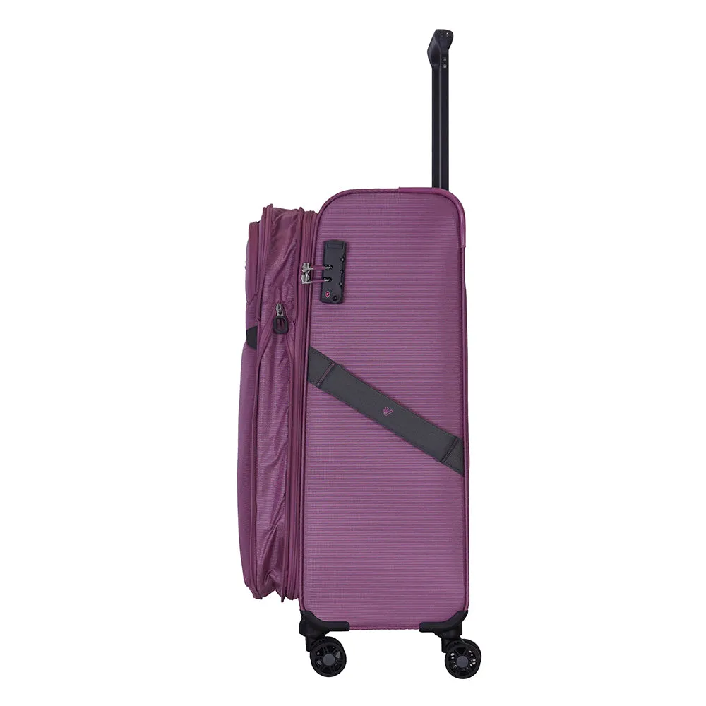 Verage Flight III Softside Spinner Luggage Medium 24"