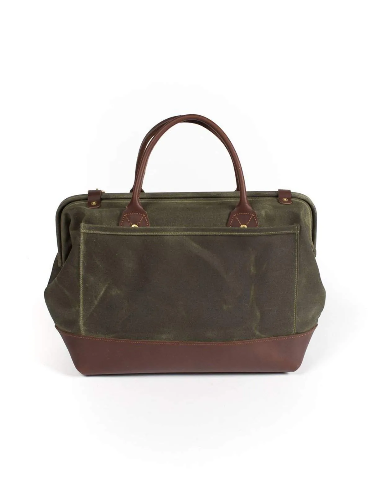 Wood&Faulk Carpenter Bag Balmoral Moss